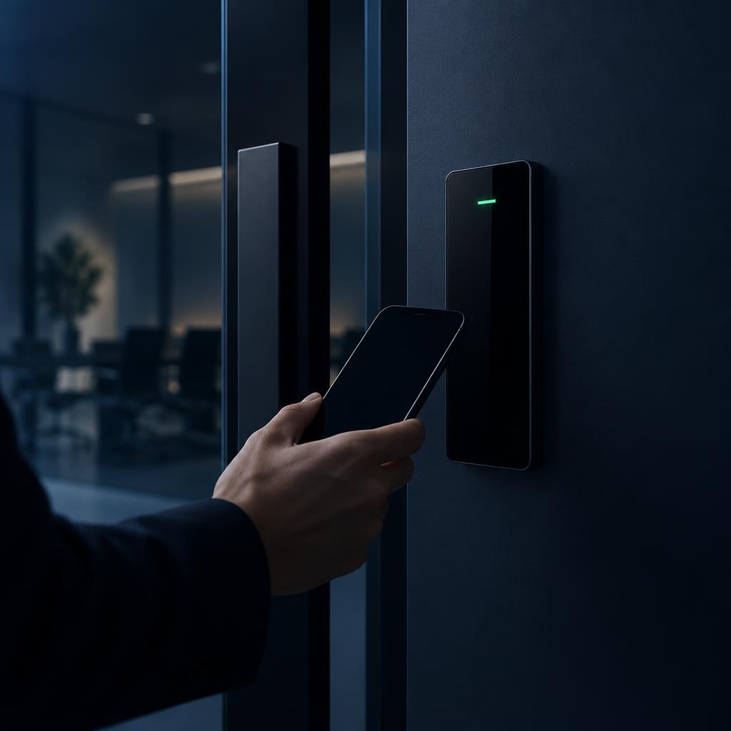 Lector de acceso con apertura desde el teléfono